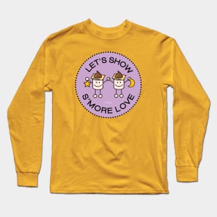 Let's Show S'More Love - lilac Long Sleeve T-Shirt